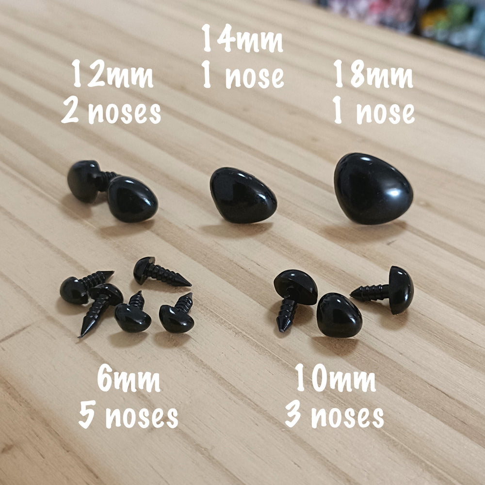 Black Safety Noses