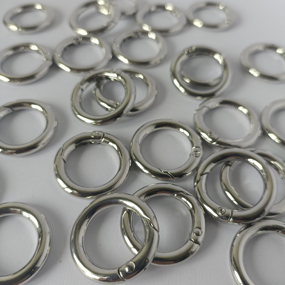 Spring Gate O Ring - Platinum - 24mm