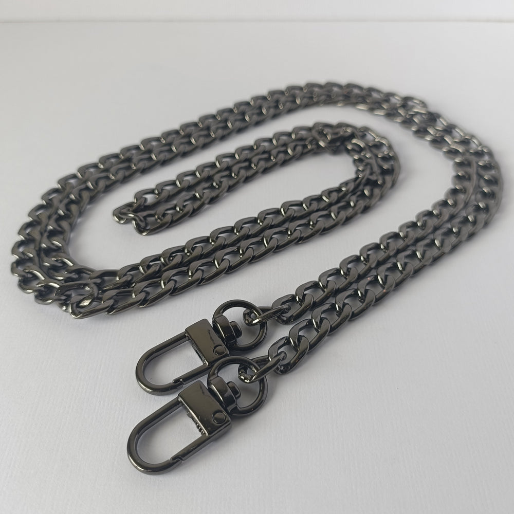 Cable Chain Bag Strap - 120cm - Aluminium