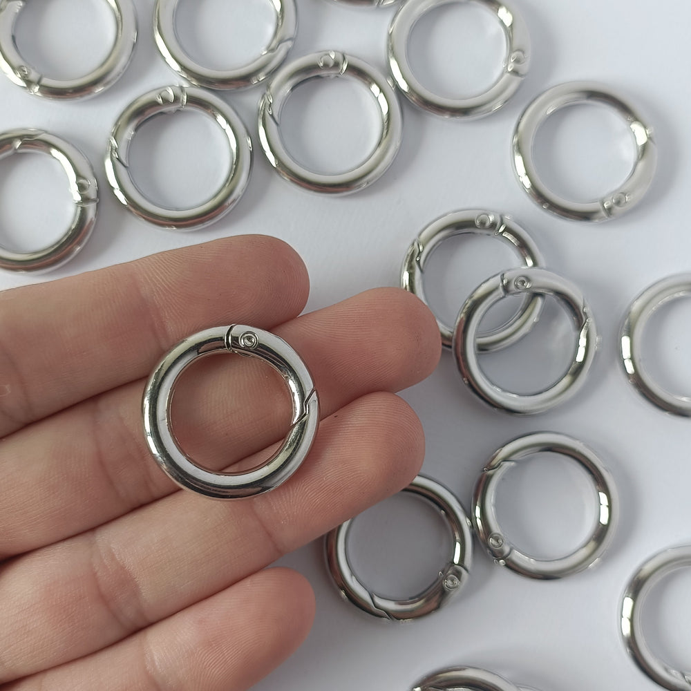 Spring Gate O Ring - Platinum - 24mm