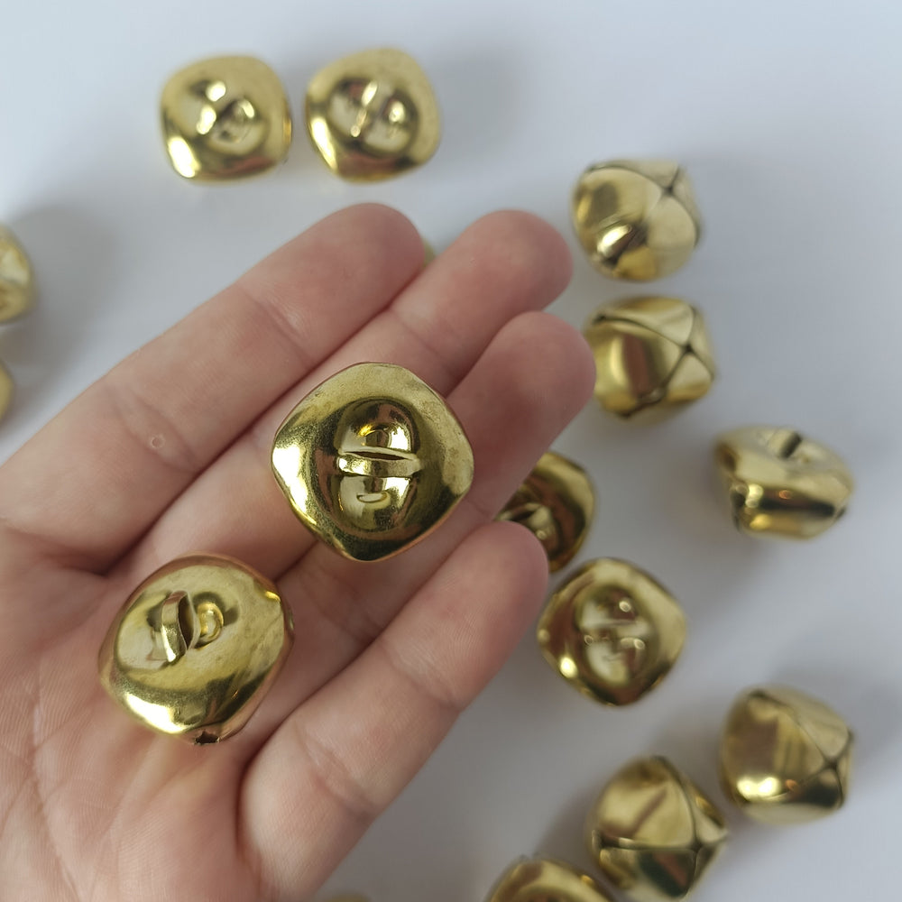 Iron Bell Pendants (Gold)