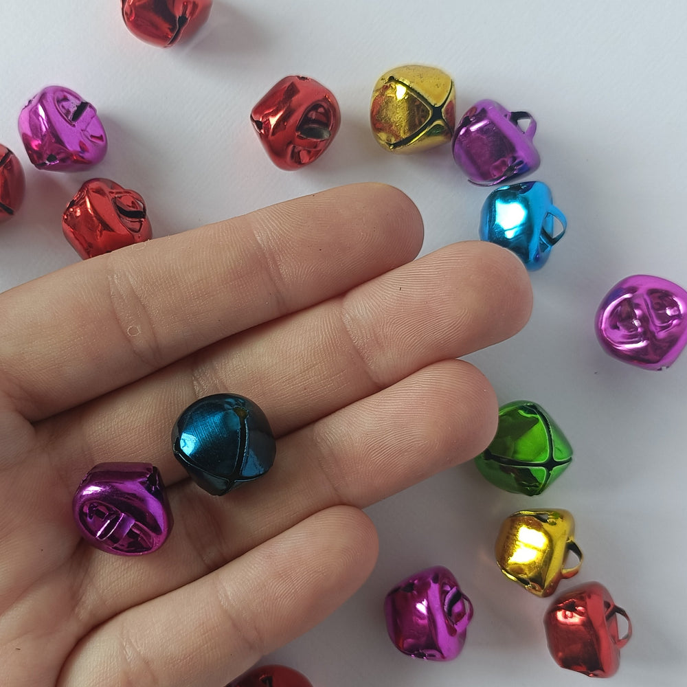 Iron Bell Pendants (Mixed Color)