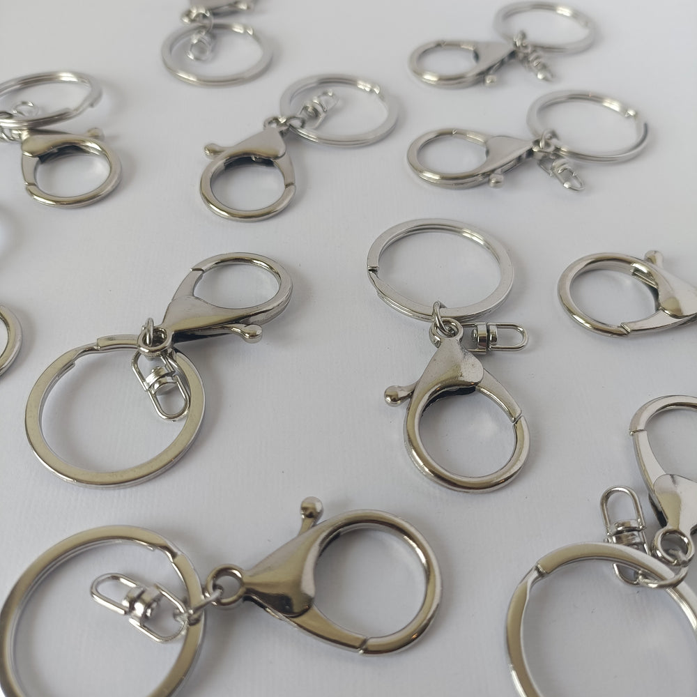 Split Key Ring - Platinum