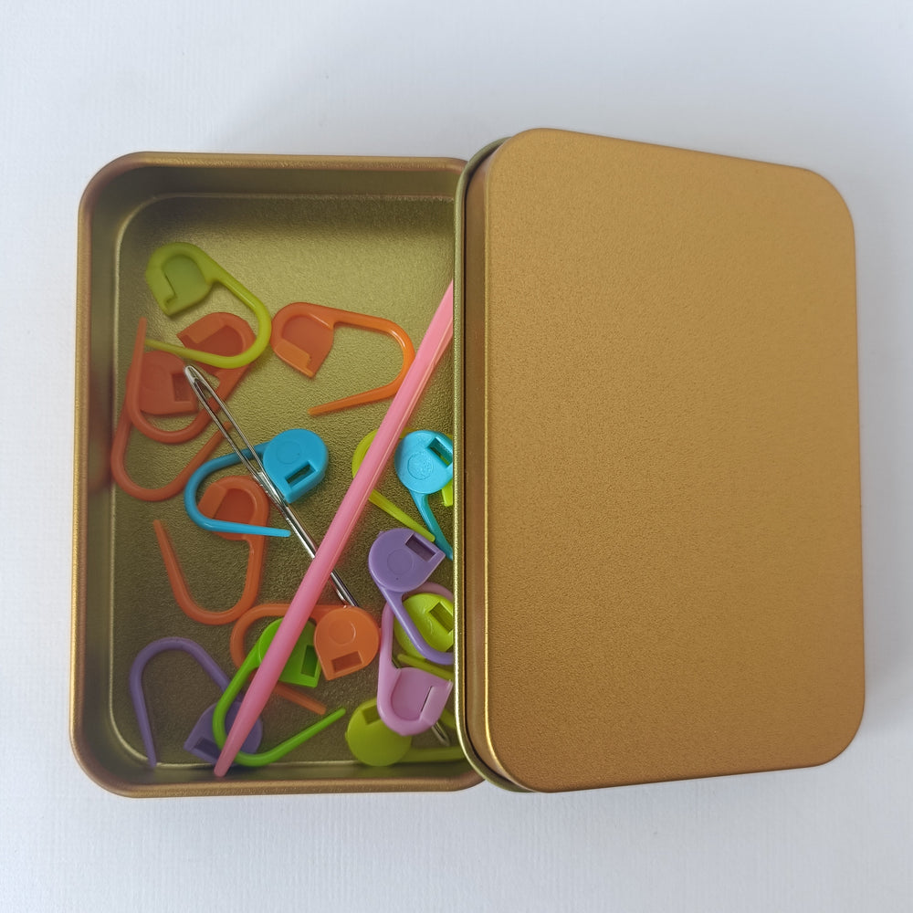 Crochet Set (Stitch Markers + Needles)