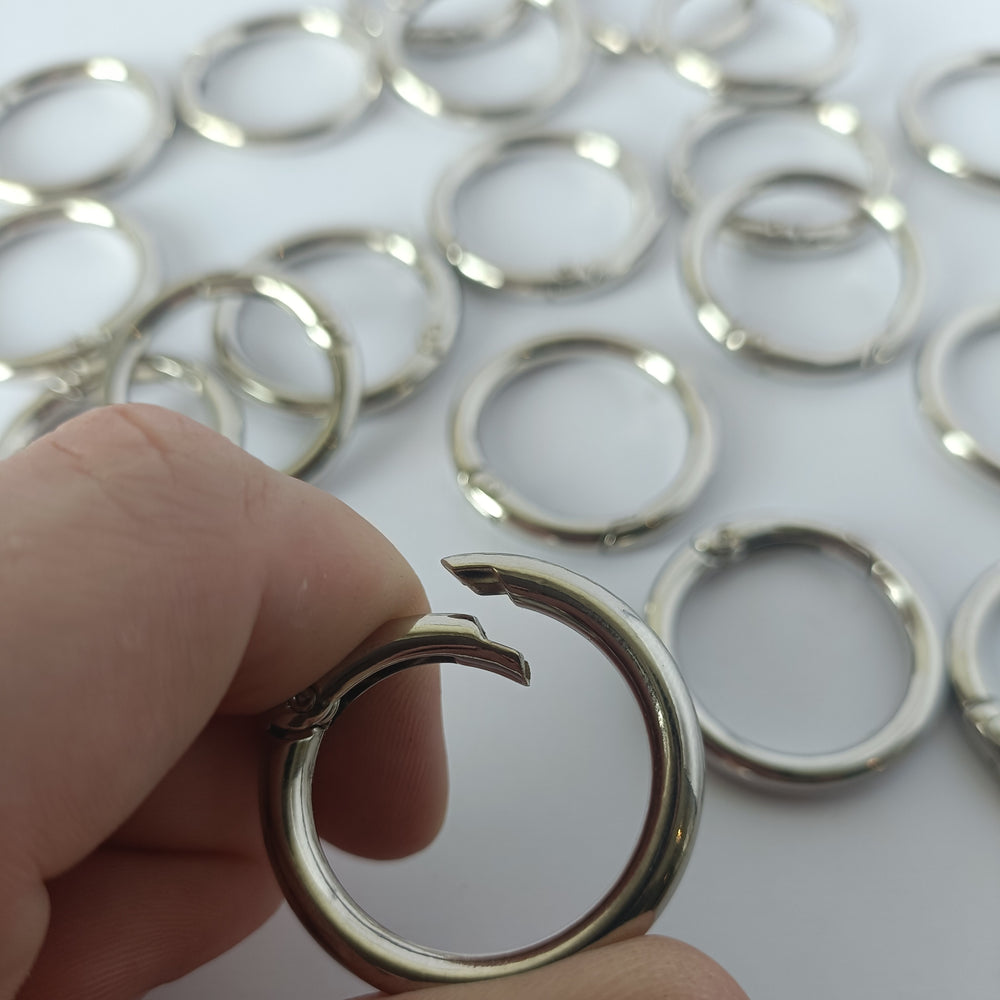 Spring Gate O Ring - Platinum - 33mm