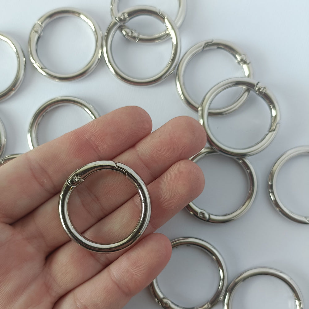 Spring Gate O Ring - Platinum - 33mm