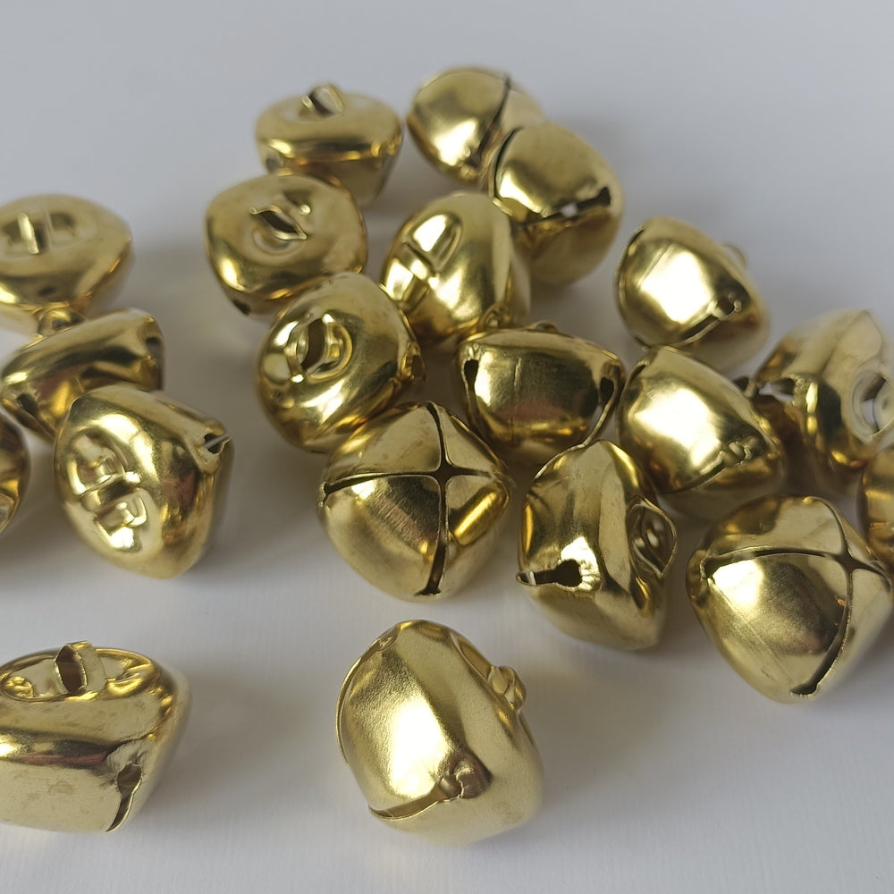 Iron Bell Pendants (Gold)