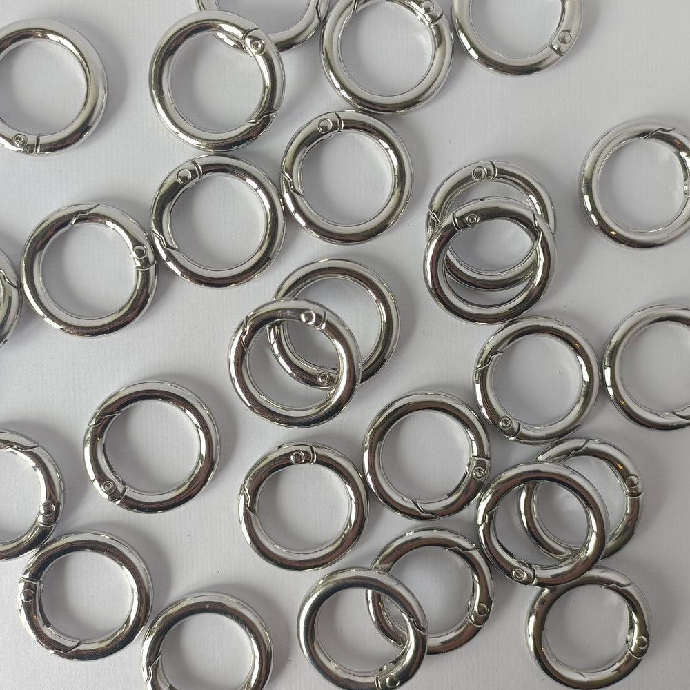 Spring Gate O Ring - Platinum - 24mm