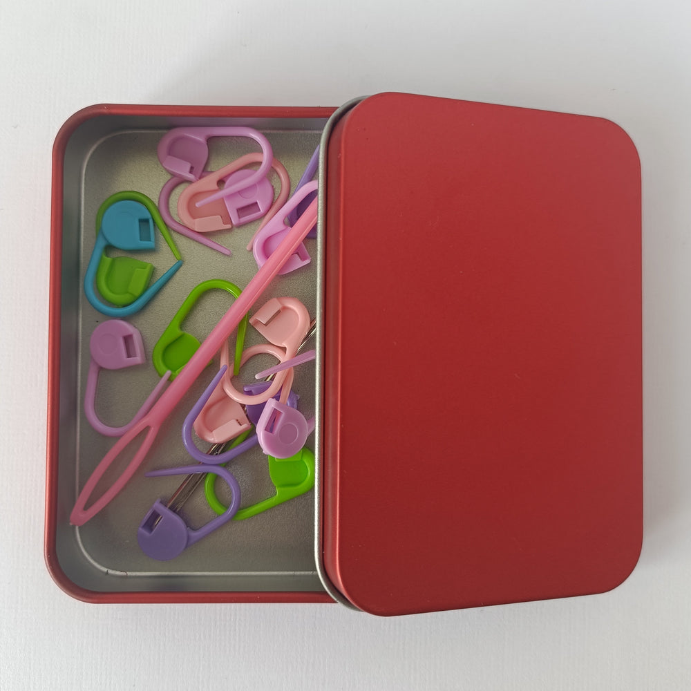 Crochet Set (Stitch Markers + Needles)