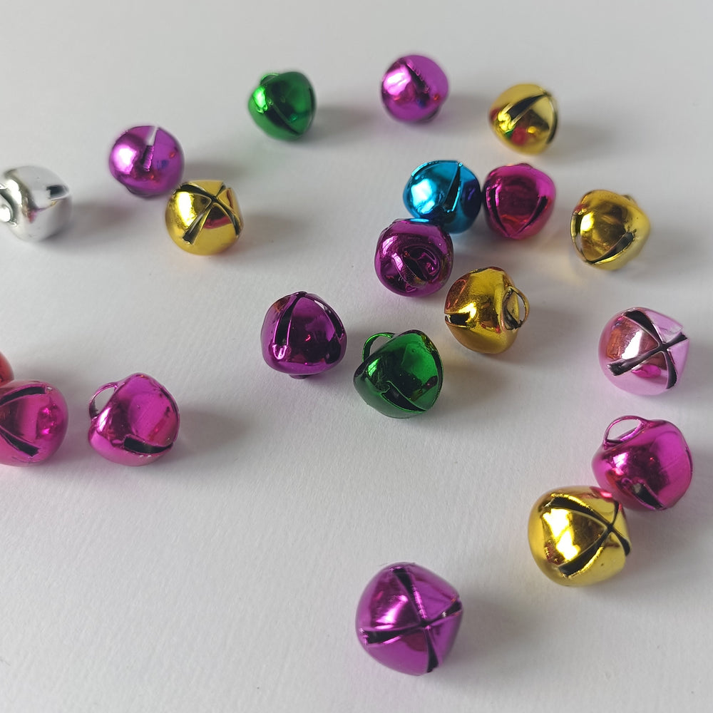 Iron Bell Pendants (Mixed Color)