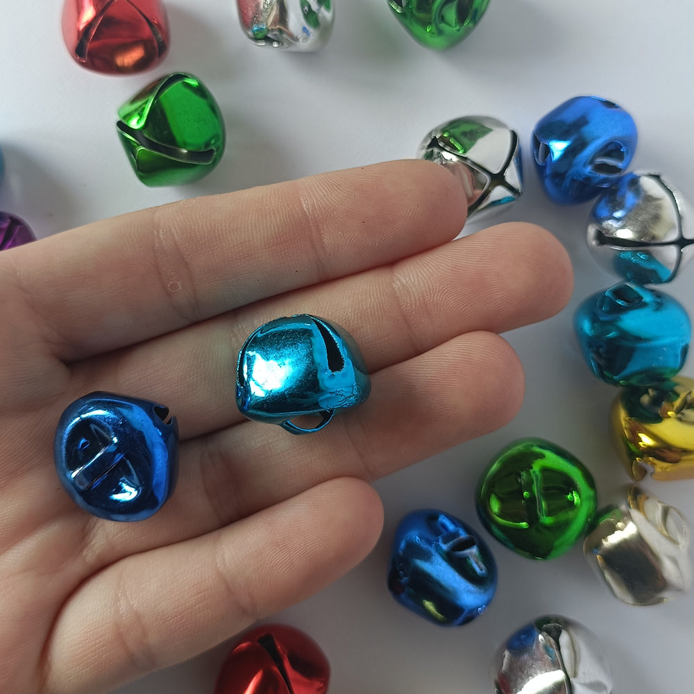 Iron Bell Pendants (Mixed Color)
