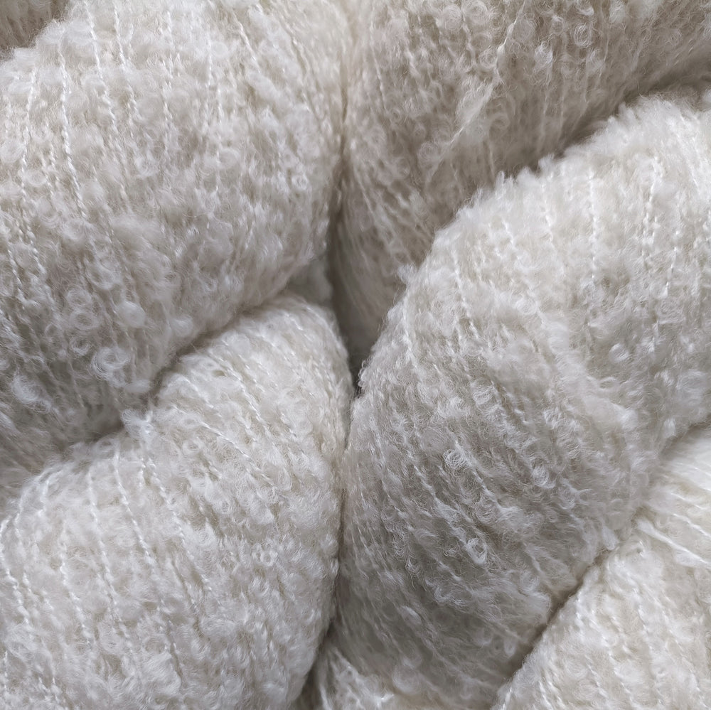 Undyed Merino Bouclé Yarn