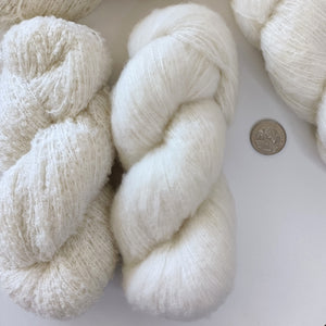 Undyed Merino Bouclé Yarn