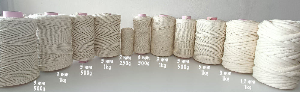 Cotton String Using For Thread 2mm Natural Cotton String - Wrap Thread – Delphine Arlove Studio