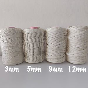 5mm Natural Cotton String