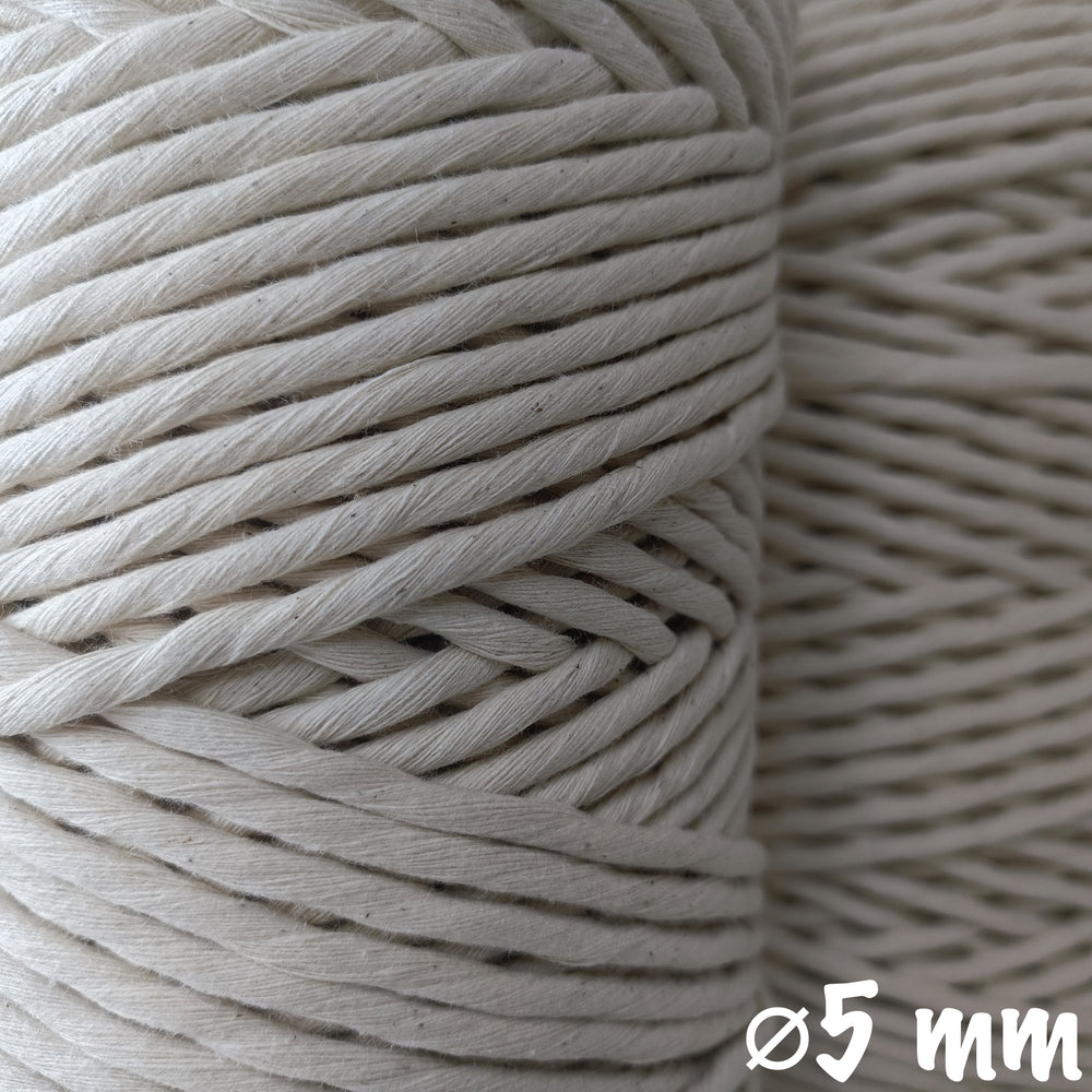 5mm Natural Cotton String – Delphine Arlove Studio
