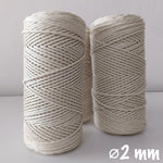 2mm Natural Cotton String - Wrap Thread
