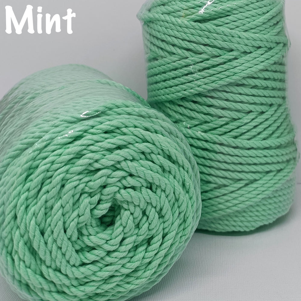 4mm Giza Cotton Coloured Rope