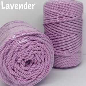 4mm Giza Cotton Coloured Rope