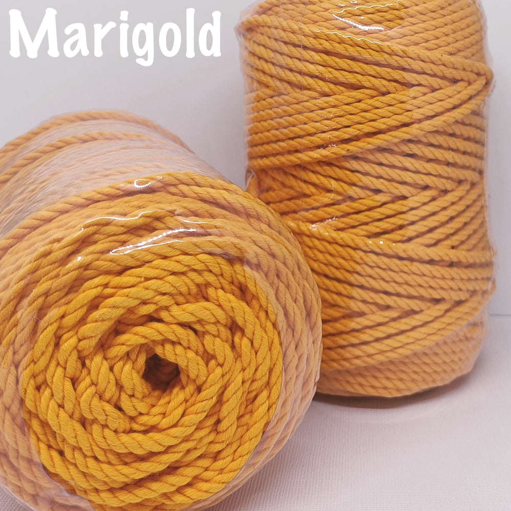 4mm Giza Cotton Coloured Rope