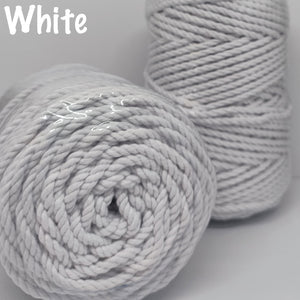 4mm Giza Cotton Coloured Rope