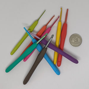 Set of 9 Aluminium Crochet Hook