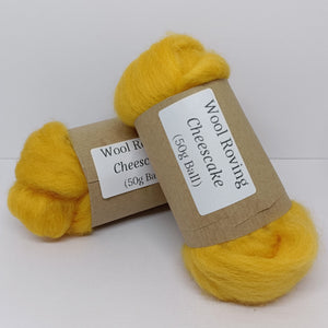 Dyed Corriedale Wool Roving