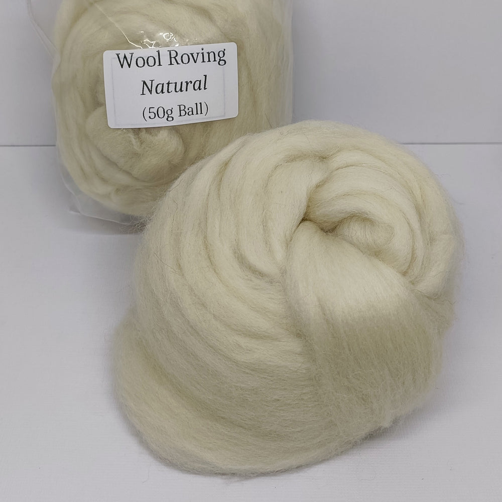 Natural Merino Wool Roving